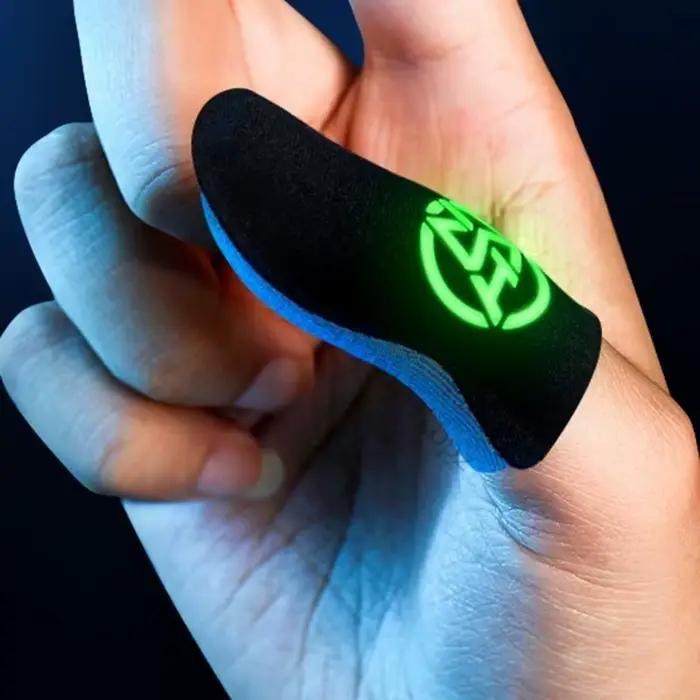 Manchons doigt jeu pour téléphone, gants contrôleur main jeu pouce 2x XX9A