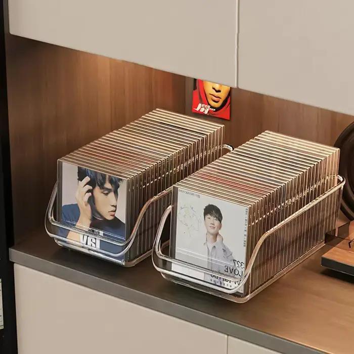 Support de rangement de disques CD de bureau