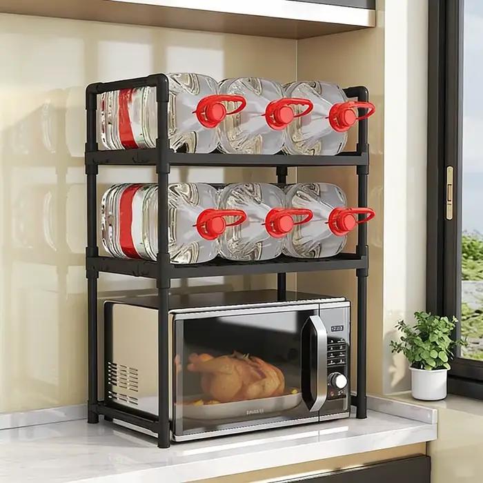 1 support de rangement pour micro-ondes