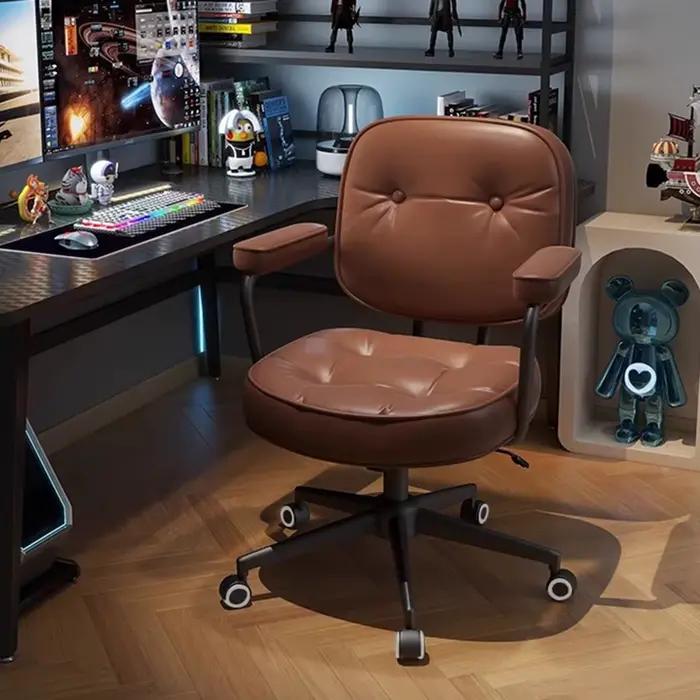 Roues Chaise De Bureau moderne éponge Vintage femmes vanité chaises