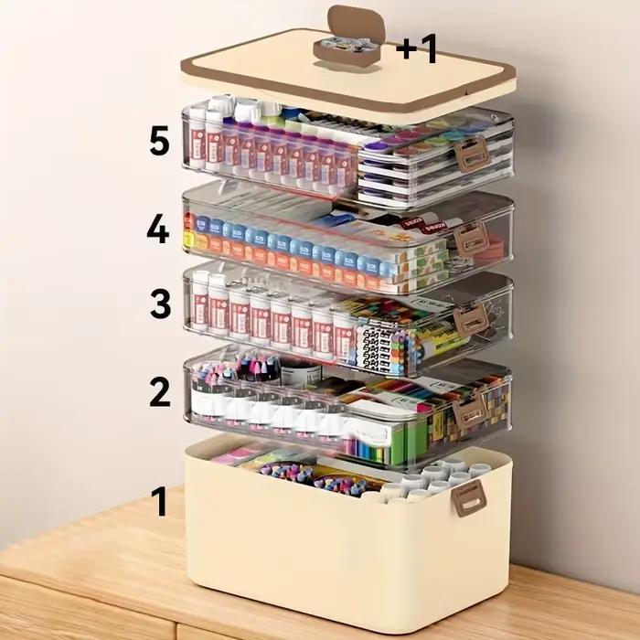 Boîte de rangement mobile pour la maison