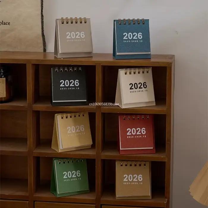 2026 Calendrier de bureau Kawaii Mini