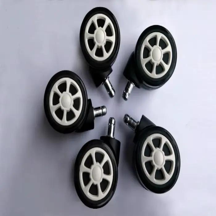 Roues de chaise de bureau pivotantes et relevables