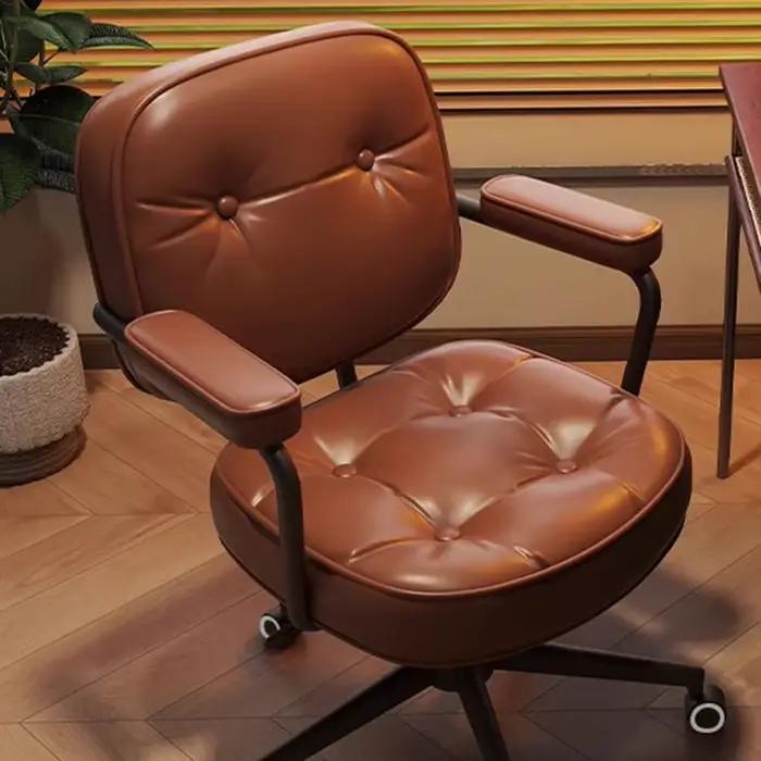 Roues Chaise De Bureau moderne éponge Vintage femmes vanité chaises