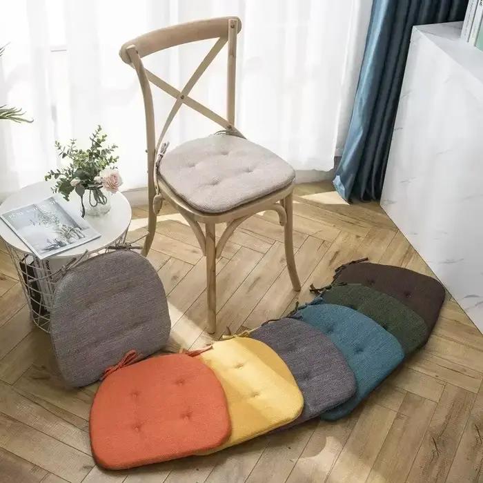 Coussin de chaise avec sangles