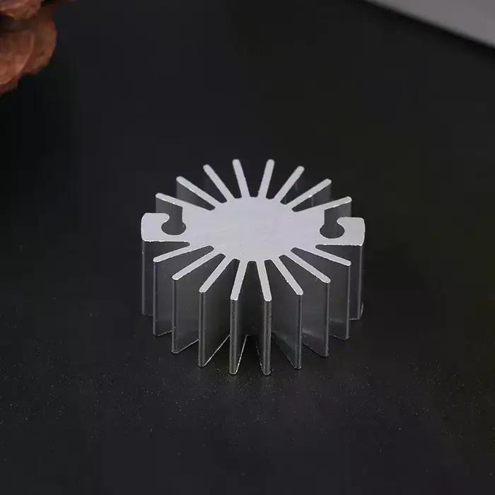 Radiateur en aluminium pour LED 23mm x 10mm ou dissipateur thermique à puce unique, 1W, pour lampe domestique, remplaçable