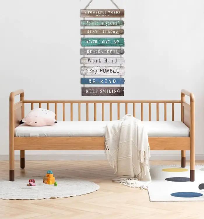 Décor d'art mural inspirant pour le bureau