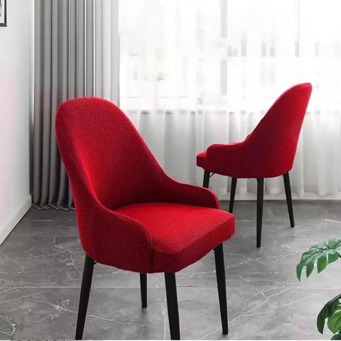Grande housse de chaise incurvée