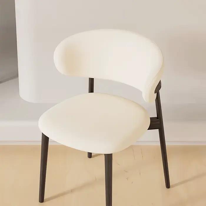 Housse de chaise à dossier en forme de C