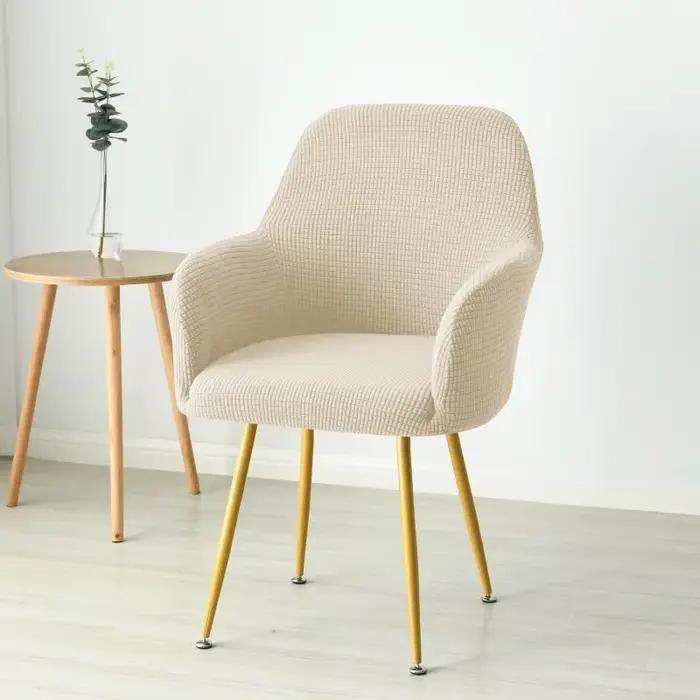 Housse de chaise rotative élastique solide