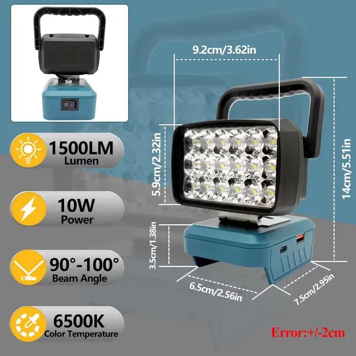 Lampes de travail LED à 18 perles
