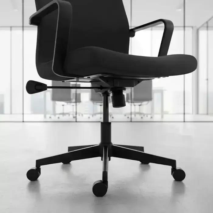 Plaque inférieure rotative pour chaise de bureau