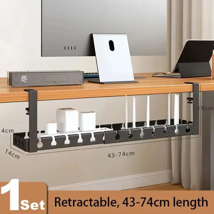 Organisateur de câbles de bureau
