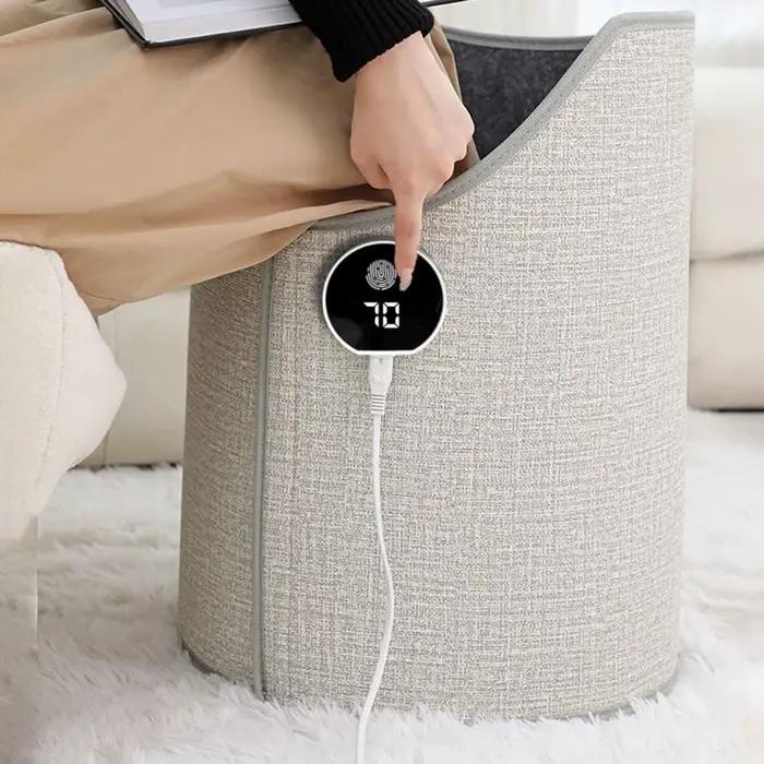 Chauffe-jambes électrique silencieux