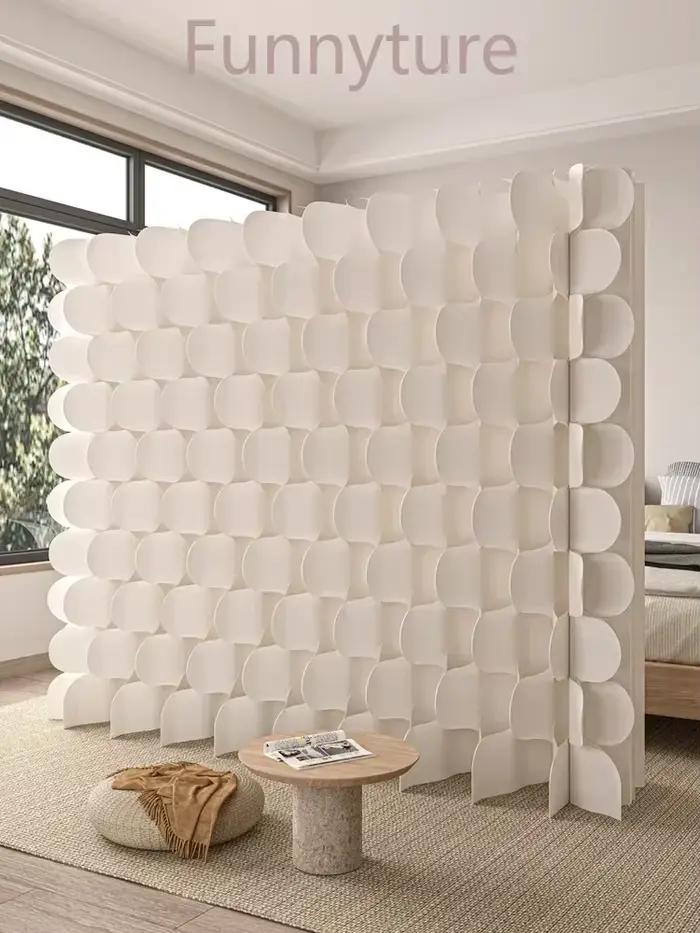 Cloison d'écran pliable mobile pour bureau