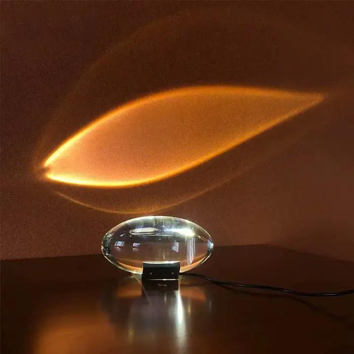 Lampe de table LED cristal œil du ciel moderne pour salon chambre à coucher enfants occasions spéciales-decoration-chambre-sérénité-luminosité-apaisante
