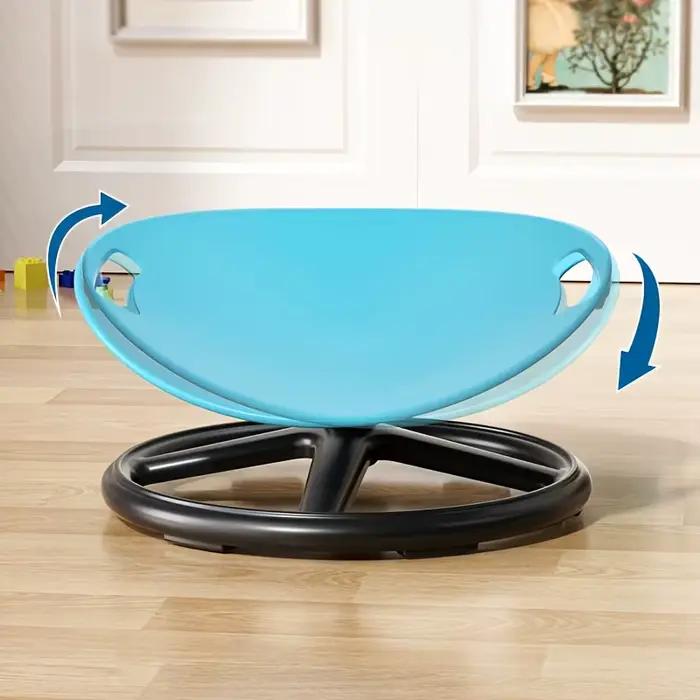 Chaise sensorielle pivotante ergonomique – Conception coquille d'œuf