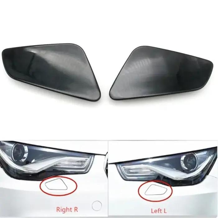 Accessoires extérieurs de voiture pour Audi A1, 2010, 2011, 2012, 2013, 2014, lumière de sauna, lave-phare, buse de pompe, couvercle GNE, capuchon de livres
