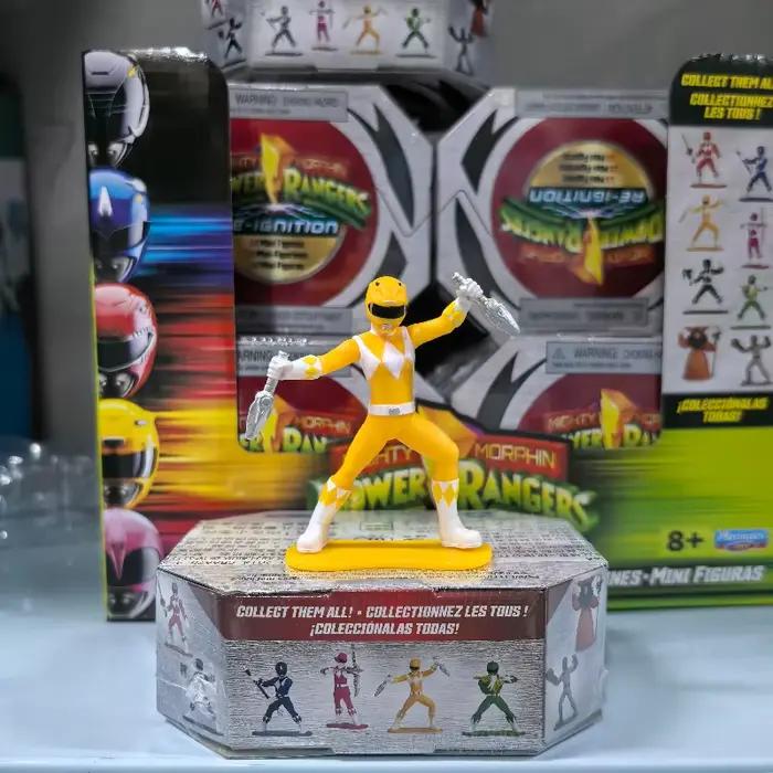 Playmates POWER RANGERS Re-ignition Anime Mini Figures Doll Blind Box Toys Action Figure Model Collection Ornament Gifts