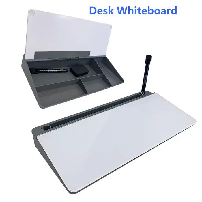 Tableau blanc de bureau avec rangement invisible