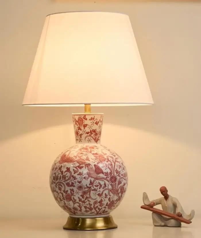 Lampe de table en céramique nordique