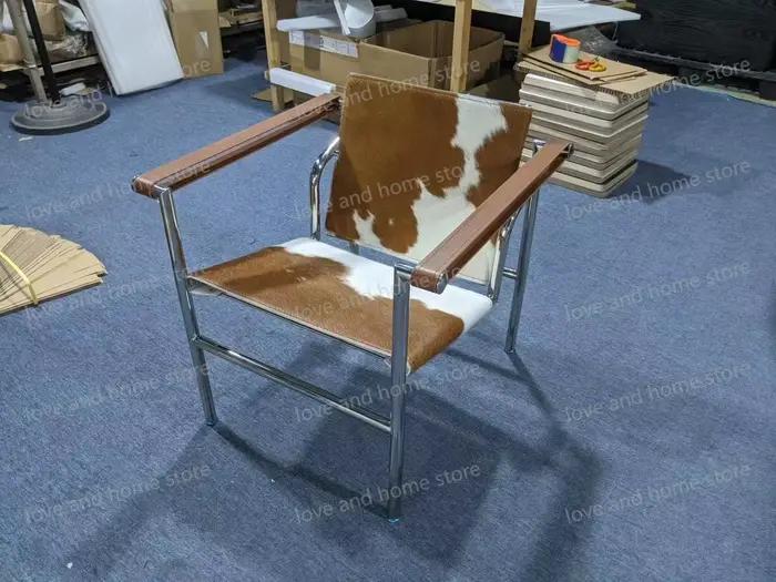 Chaise de fauteuil de style Kevin en cuir PU