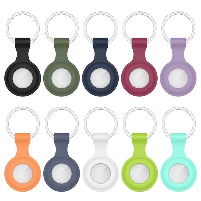 Accessoires, étui de protection complet antichoc, coque en silicone protectrice pour Apple AirTags