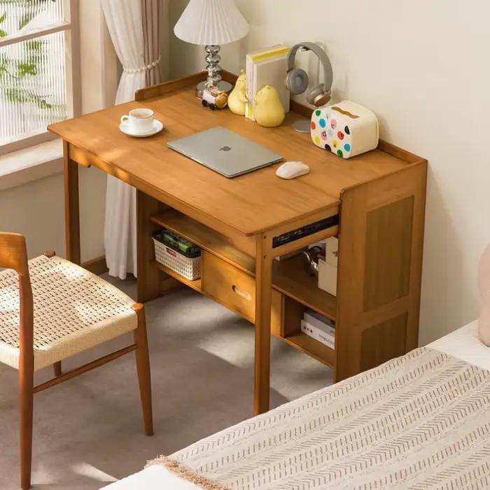 Combinaison de bibliothèque et de bureau d'écriture pour élèves du primaire et du secondaire, bureau à domicile, bureau d'ordinateur, table d'étude
