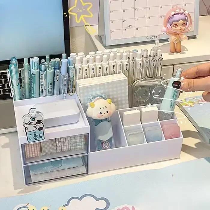 Nouvelle boîte de rangement de bureau pour stylos