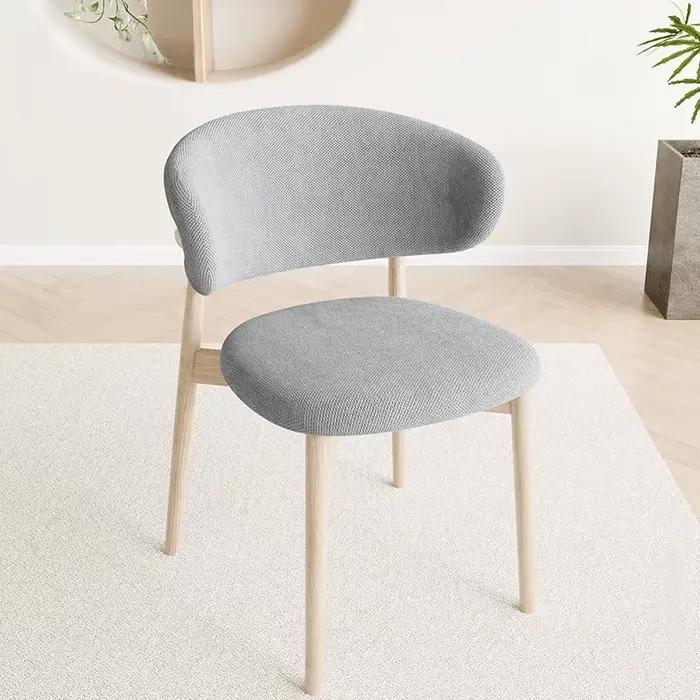 Housse de chaise à dossier en forme de C