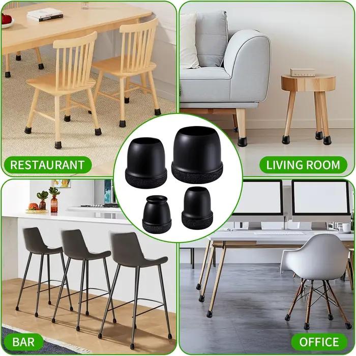 Protecteurs de pieds de chaise ronds
