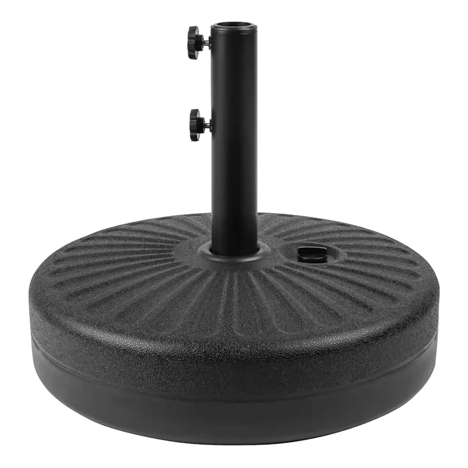 Base lestée pour mobilier d'extérieur 44BLS, support d'ancre réglable Anti-vent, rechargeable au sab