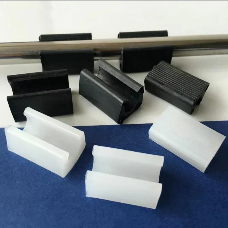 Coussinets de pieds de meubles en plastique, couvre-pieds de Table, coussinets de chaise, colliers d