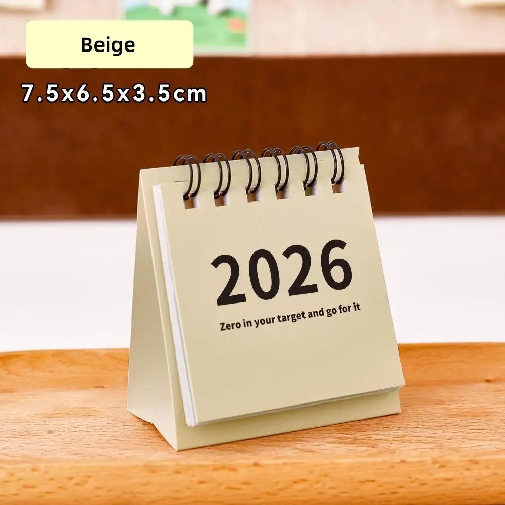 Calendrier de bureau décoratif à Double fil, calendrier de bureau, mignon pour la décoration du bure