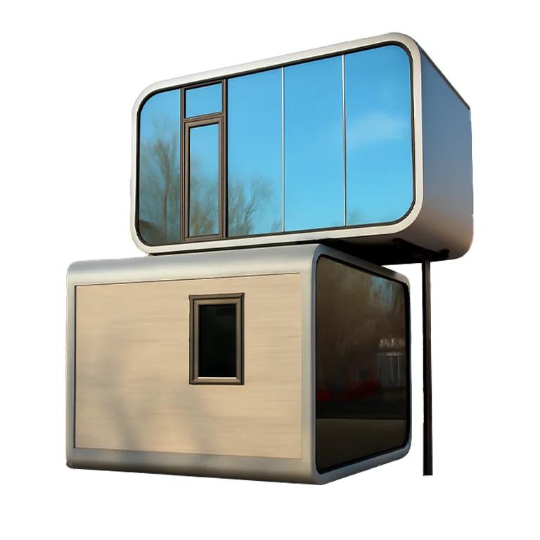Espace de travail de bureau à domicile Apple Pod extensible en acier pour les entrepreneurs et les d