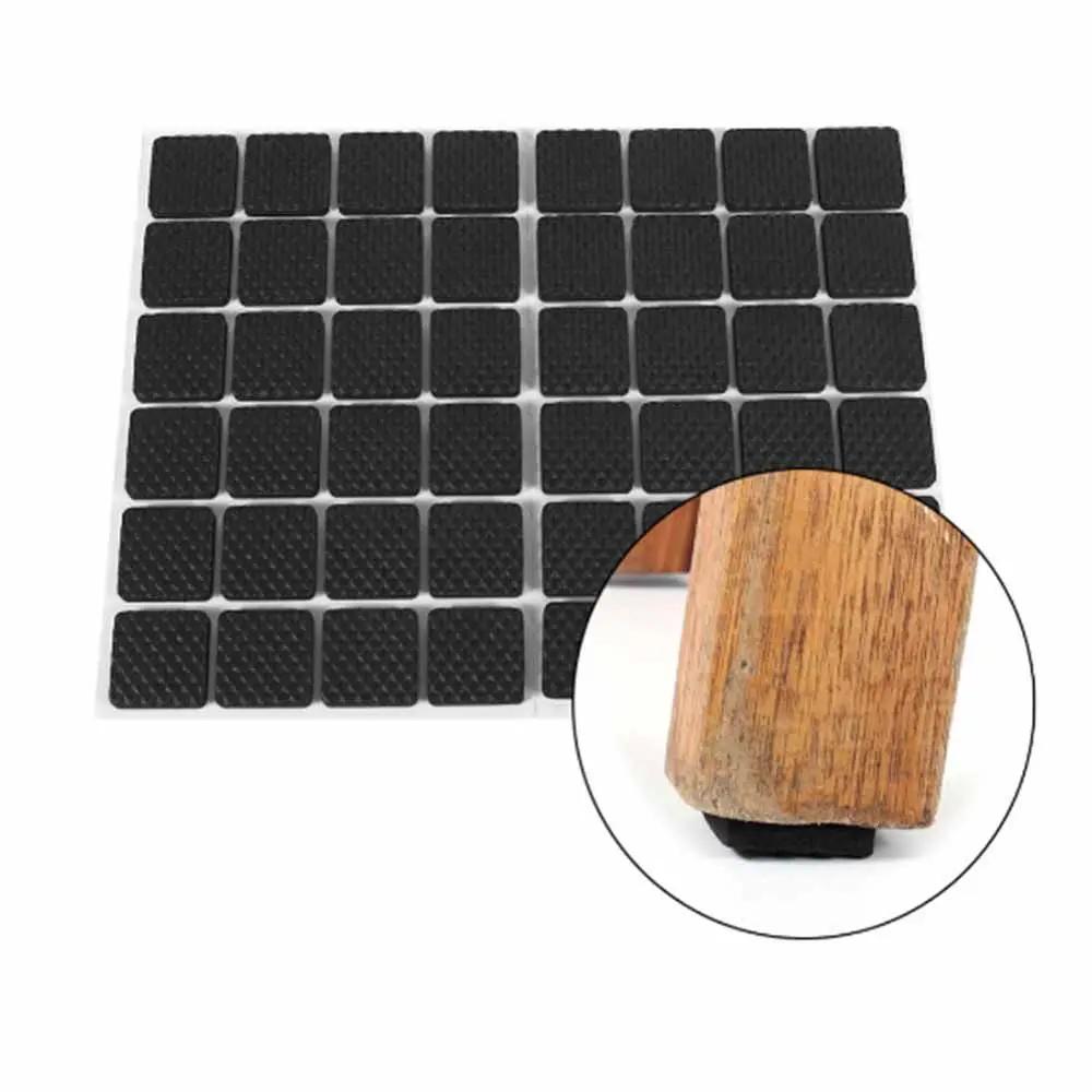 Lot de 48 protections antidérapantes autocollantes pour pieds de table et chaise, tapis de protectio