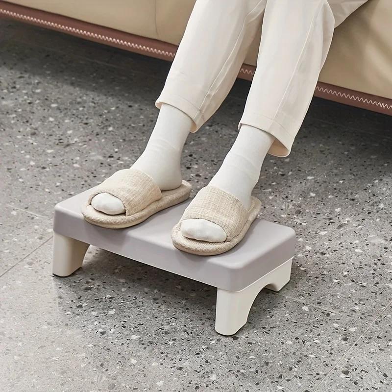 Repose-pieds ergonomique en PP pour bureau. Convient sous le bureau, à utiliser au travail, au canap