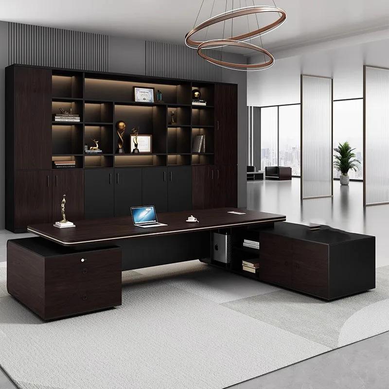 Bureau Long en forme de L