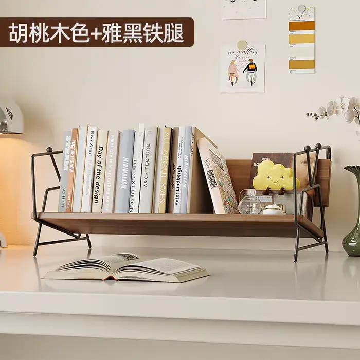 Bibliothèque de bureau multifonctionnelle moderne, organisateur de bureau créatif, présentoir de tab