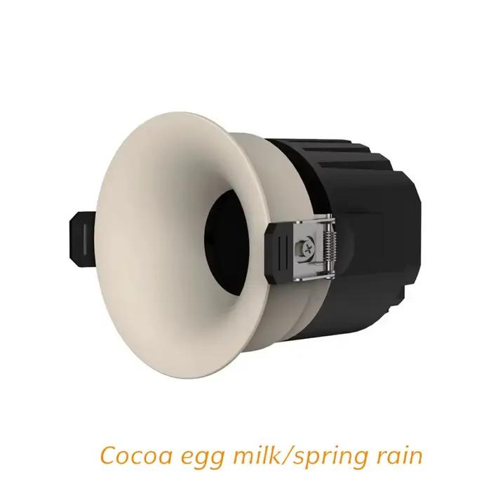 Lampe anti-éblouissement intégrée - Forme d'arc réglable 30 ° Plafonnier pour salon, bureau et cha