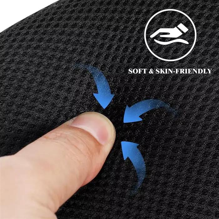 Nouveau 2024 – Appuie-tête réglable pour chaise de bureau, coussin cervical pivotant en maille pour