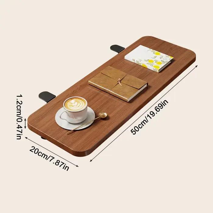 Extension de bureau pliable avec repose-poignet, étagère d'extension de bureau pour femmes, hommes,