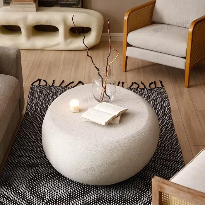 Sweet Center-Table Basse Esthétique, Gain de Place, Table d'Appoint Unique, Nordique Simple, Kaffee
