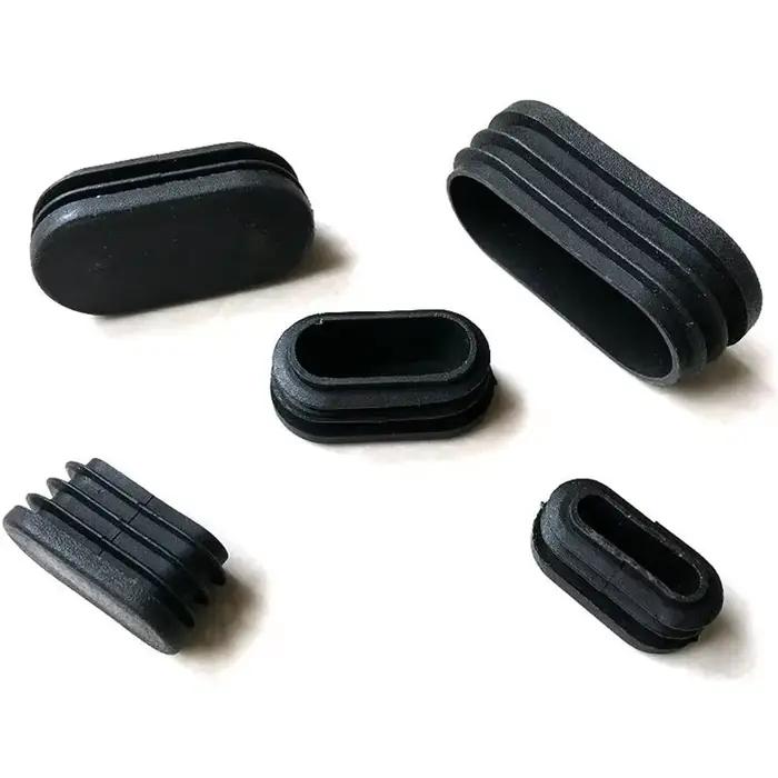 Embout de Protection Anti-Poussière pour Pied de Table, Tube Ovale, pour Chaise, Chaussette de Prote