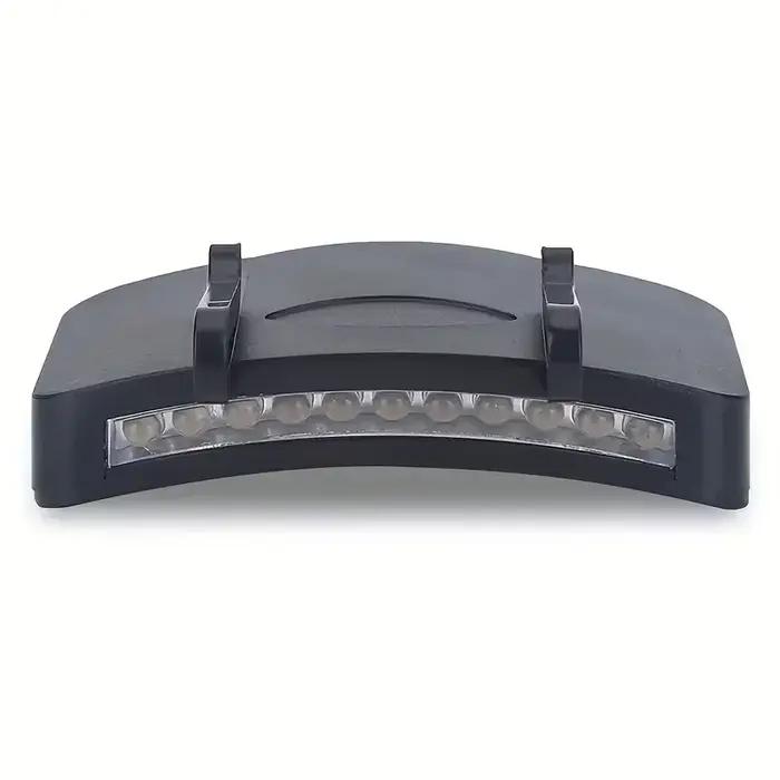Lampe frontale LED très brillante à Clip sur chapeau, torche Portable 300LM 11, lampe de poche pour