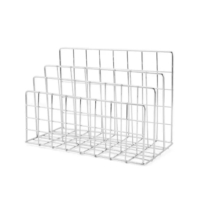 Ins-Stockage de bureau en fer minimaliste, table d'évaluation T1, organisateur de livres de document