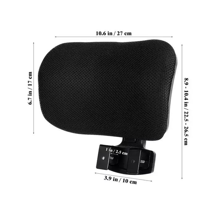 Nouveau 2024 – Appuie-tête réglable pour chaise de bureau, coussin cervical pivotant en maille pour