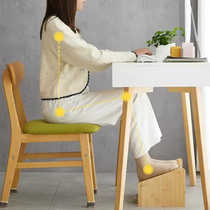 Repose-pieds de bureau ergonomique réglable, repose-pieds confortable sous le bureau, tabouret multi