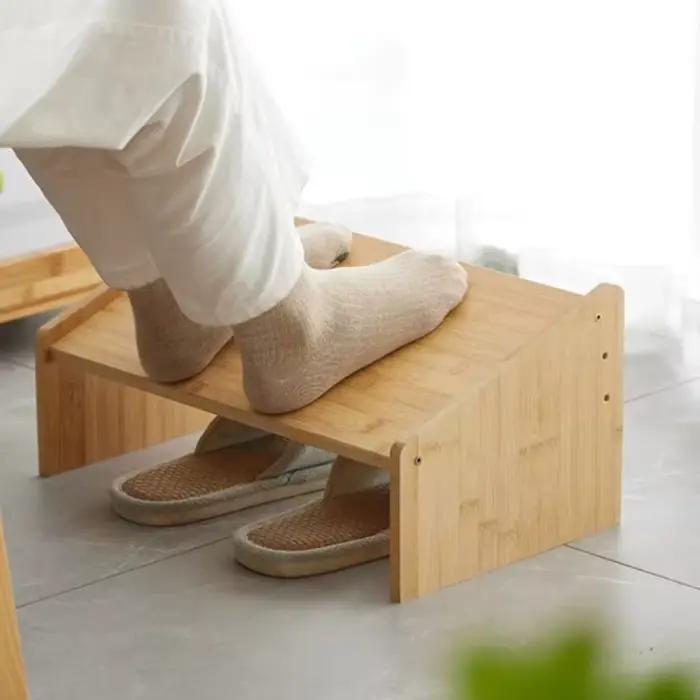 Repose-pieds de bureau ergonomique réglable, repose-pieds confortable sous le bureau, tabouret multi