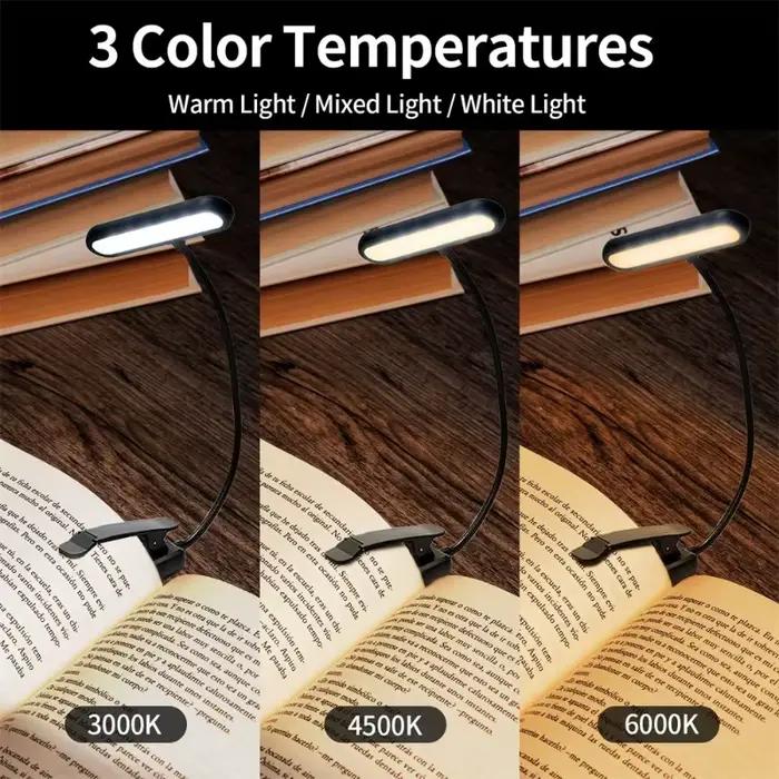 Lampe de lecture LED pour livre
